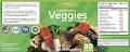 90 Capsules Each Bottle 540 Capsules superfoods Veggies Greens and Reds Fruits Triple Alpha Pure uk supplements