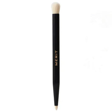 MERIT - Double-Sided Eyeshadow Brush - Dual-Ended Makeup Brush for Precise Application, Blending, and Smooth Pigment Distribution - Soft Synthetic, Vegan & Travel-Friendly Generic uk supplements