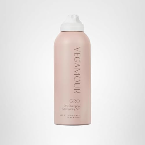 VEGAMOUR GRO Dry Shampoo Full Size, Volumizing Dry Shampoo Spray Formulated Without Benzene, Supports Thicker Fuller Looking Hair, Natural Citrus Scent, 3.95 oz VEGAMOUR uk supplements