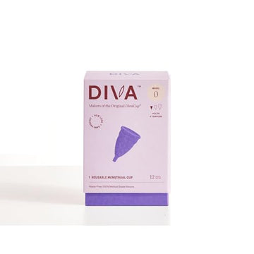DivaCup - BPA-Free Reusable Menstrual Cup - Leak-Free Feminine Hygiene - Tampon and Pad DivaCup uk supplements