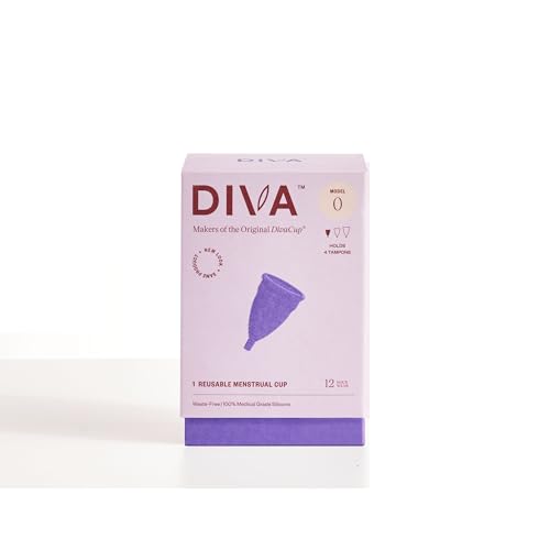 DivaCup - BPA-Free Reusable Menstrual Cup - Leak-Free Feminine Hygiene - Tampon and Pad DivaCup uk supplements