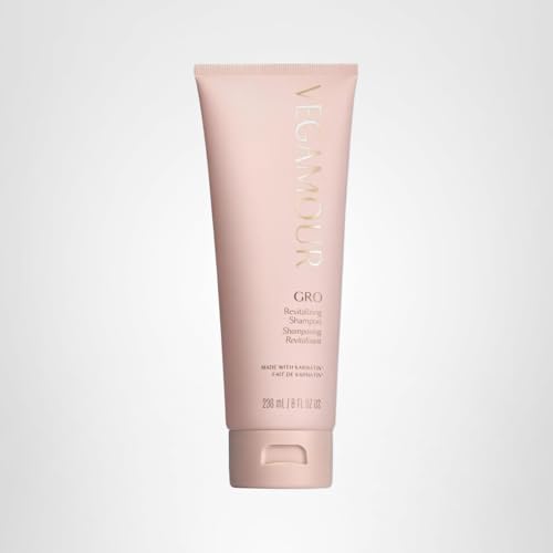 VEGAMOUR GRO Revitalizing Shampoo, Support Thicker, Fuller Looking Hair, Shampoo Formulated Without Sulfates for Thinning Hair with Vegan Keratin, Natural Citrus Scent (8 fl. oz.) VEGAMOUR uk supplements