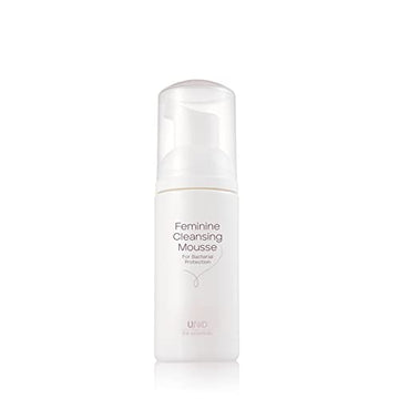UNID Feminine Cleansing Mousse, pH balanced 3.8, plant-based, lactic acid, vitamin b5, foam UNID uk supplements