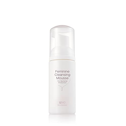 UNID Feminine Cleansing Mousse, pH balanced 3.8, plant-based, lactic acid, vitamin b5, foam UNID uk supplements