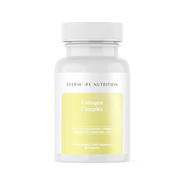 EVERMORE NUTRITION Grass Fed Collagen Complex with Hyaluronic Acid, Vitamin C and Active Peptides EVERMORE NUTRITION uk supplements