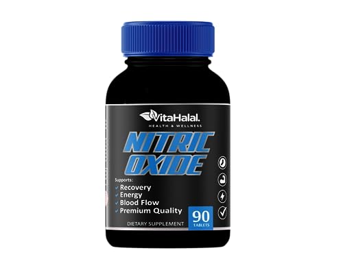 VitaHalal Nitric Oxide Supplement - Powerful Nitric Oxide Booster for Men to Support Blood VitaHalal uk supplements