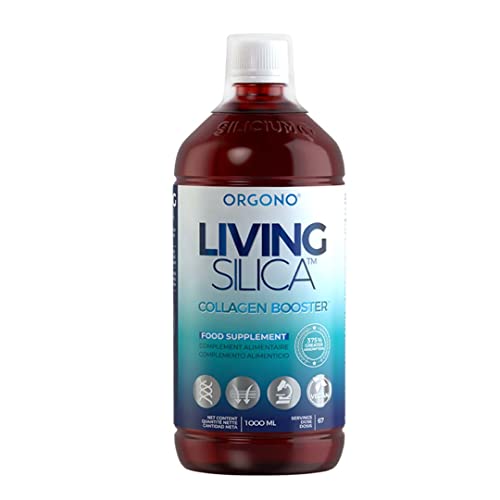Orgono Living Silica Collagen Booster Liquid | Vegan Liquid Silica Supplement Collagen Booster Orgono Living Silica uk supplements