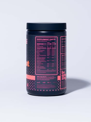 BEAM Be Amazing Vegan Stim Free Pre-Workout Powder | Energy Booster Powdered Drink BEAM uk supplements
