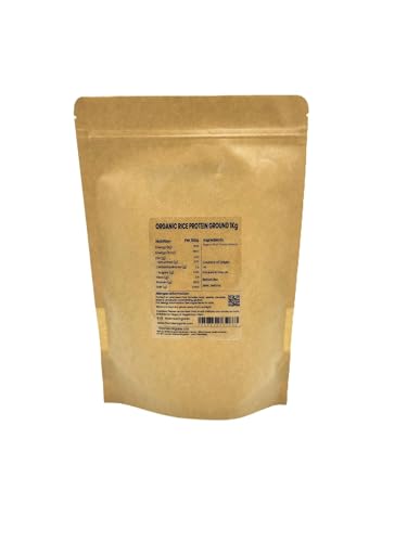 Thames Organic Organic Rice Protein Ground: Premium Plant-Based Protein for Health & Fitness Enthusiasts Thames Organic uk supplements