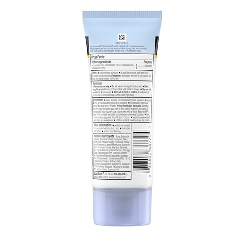Neutrogena Ultra Sheer Dry-Touch Water Resistant and Non-Greasy Sunscreen Neutrogena uk supplements