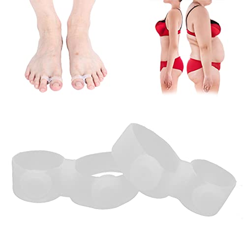 2Pcs Slimming Silicone Foot Massage Magnetic Toe Ring Magnetic Slimming Toe Rings Dioche uk supplements