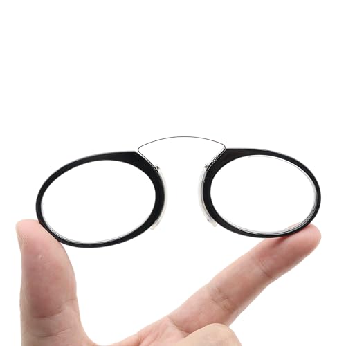 COVESATO Mini Armless Reading Glasses for Men Women Slim Thin Clip on Nose Readers COVESATO uk supplements