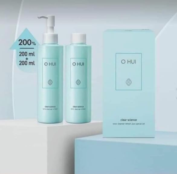 OHui Korea Personal Care Clear Science Inner Cleanser Refresh 200ml 2 Pcs Set Generic uk supplements