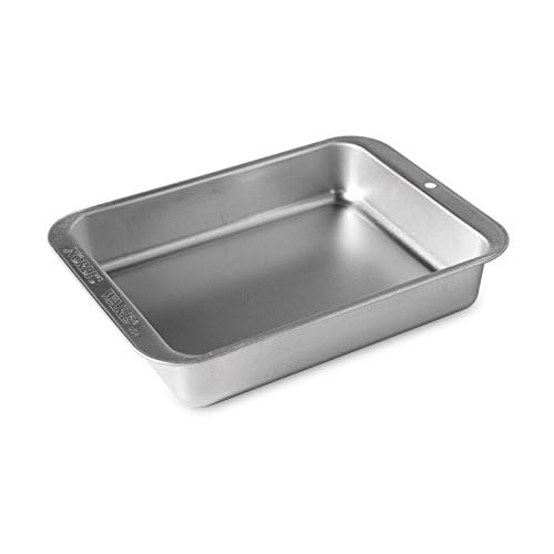 Nordic Ware Naturals Compact Rectangular Pan - Natural Uncoated Aluminum, Toaster Oven and Broiler Safe Nordic Ware uk supplements
