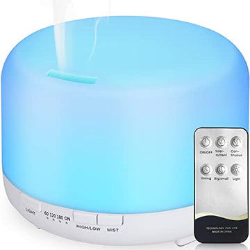Hianjoo 450ml Essential Oil Diffuser, Electric Aroma Ultrasonic Aromatherapy Fragrant Oil Hianjoo uk supplements