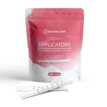 Natureland Disposable Plastic Vaginal Applicator: For Gel or Cream Products - Includes Dual Natureland uk supplements