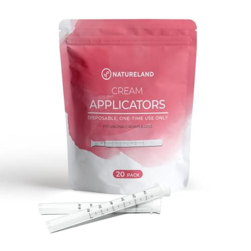 Natureland Disposable Plastic Vaginal Applicator: For Gel or Cream Products - Includes Dual Natureland uk supplements