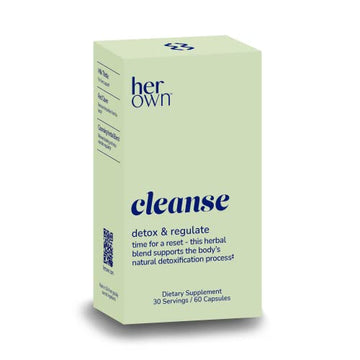 her own Cleanse, Gentle Detox, Supports Healthy Gut, Ocean Algae Cleanse, Prebiotic/Probiotic Blend her own uk supplements