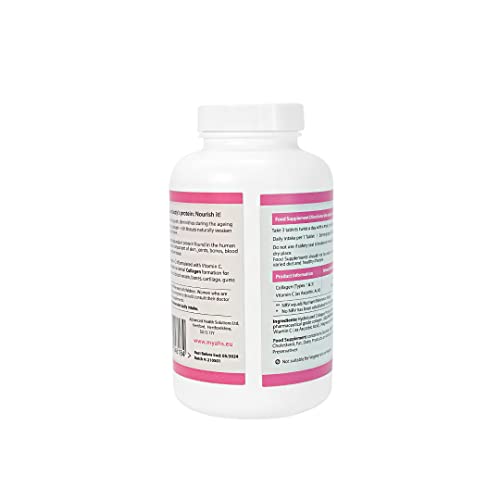 AHS Super Collagen Plus C Tablets - Pack of 250 Tablets (Also 120 + 90 Counts) 3 Sizes! 6000MG PER AHS uk supplements