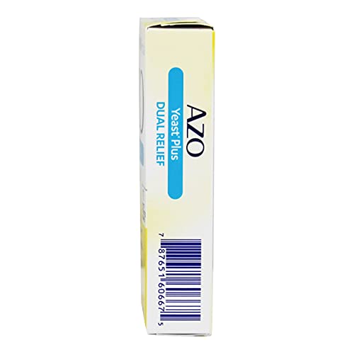 AZO Yeast Plus Tablets 60 ea (Pack of 6) - Packaging May Vary AZO uk supplements