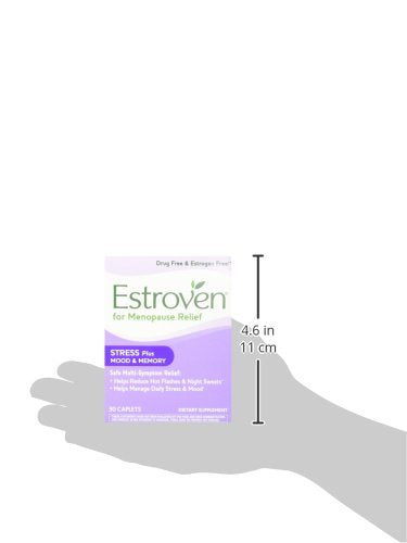 Estroven Mood Boost for Menopause Relief, Helps Reduce Hot Flashes & Night Sweats, Helps Manage Mood Swings, 30 Count Estroven uk supplements