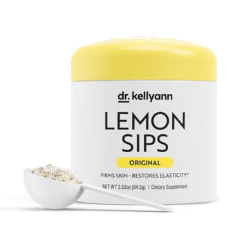 Dr. Kellyann Lemon Sips - Diet Citrus Drink Mix - Rehydrate, Detox, Revitalize - Sugar Free Dr. Kellyann uk supplements