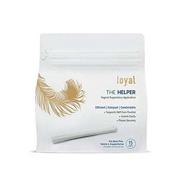 Loyal The Helper Vaginal Suppository Applicators | Efficient | Compact | Comfortable | Fits Most Brands, Pills Loyal uk supplements