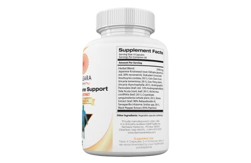 Samsara Herbs Tick Immune Support - The Original Herbal Formula (240 Capsules) Samsara Herbs uk supplements