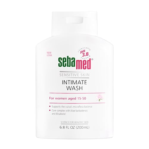 SEBAMED Feminine Intimate Wash pH 3.8 for Microflora Balance with Aloe Vera Mild Organic Based Daily SEBAMED uk supplements