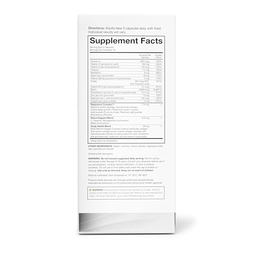 SeroVital Hair Regeneres Advanced Healthy Hair Growth Bundle Serovital uk supplements