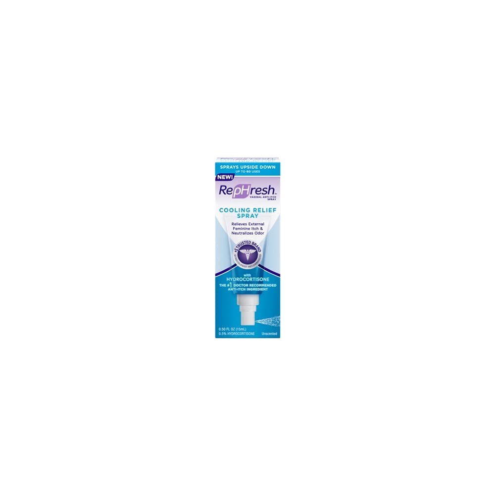 RepHresh Cooling Relief Spray, 0.5 Ounce (Pack of 3) RepHresh️ uk supplements