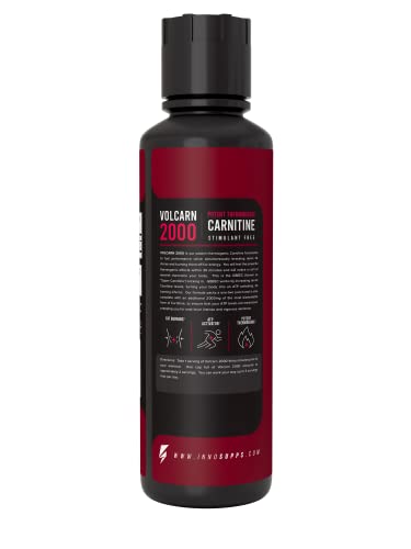 InnoSupps Volcarn 2000 - Advanced Fat Burning Liquid | L-Carnitine, GBEEC, Boost Energy InnoSupps uk supplements