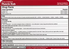 Leader Muscle Rub - Fast-Acting, Deep Penetrating Relief for Sore Muscles and Joints, Minor Arthritis and Back Pain Relief, Non-Greasy Formula Topical Analgesic, Camphor, Menthol & Methyl Salicylate Leader uk supplements