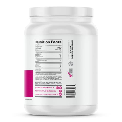 FoxyFit Protein for Her, Caramel Mocha Whey Protein Powder with CLA and Biotin FoxyFit uk supplements