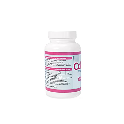 AHS Super Collagen + Vitamin C Tablets 120 Tablets - 6000mg Collagen per Serving - 1 Month Supply AHS uk supplements
