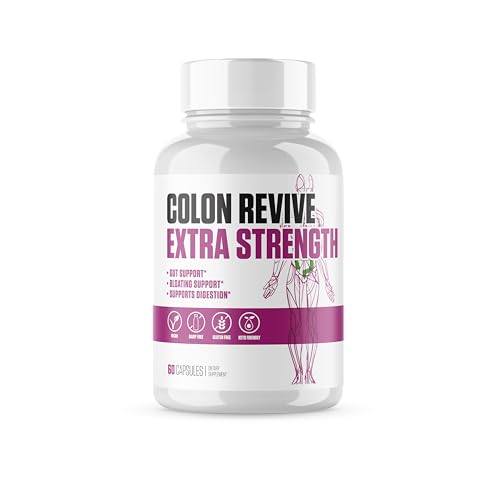 Colon Revive Extra Strength | #1 Rated Colon Cleanse & Detox Supplement | Digestive Support EPN Supplements uk supplements