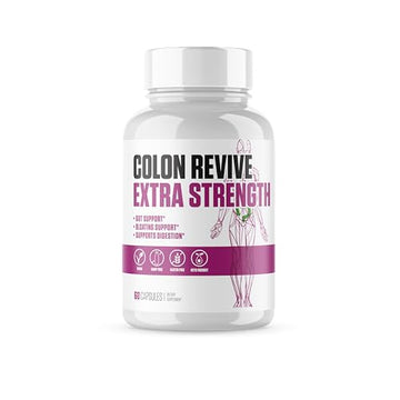 Colon Revive Extra Strength | #1 Rated Colon Cleanse & Detox Supplement | Digestive Support EPN Supplements uk supplements