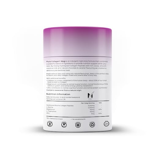 Pura Collagen Powdered Double Chocolate and Salted Caramel Supplement Pura Collagen uk supplements