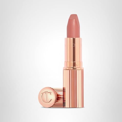 Charlotte Tilbury Matte Revolution Lipstick - Long Lasting, Matte Lipstick with Buildable Color & Lip-Loving Ingredients - Creamy, Easy to Blend Formula - Pillow Talk Original Charlotte Tilbury uk supplements