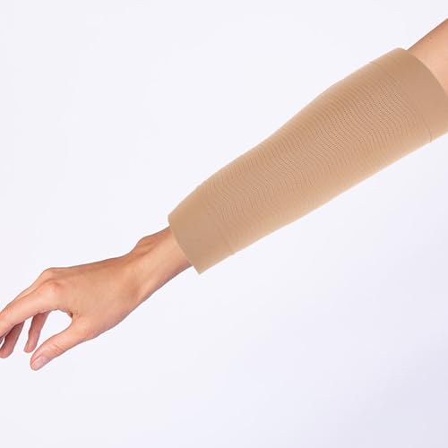 Healifty upper arm sleeves 1 Pair Elastic Compression Arm Sleeves Slimming Improve Shaper Healifty uk supplements