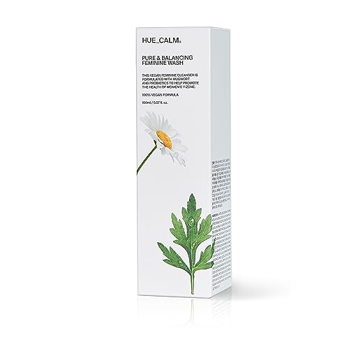 HUECALM Pure & Balancing Feminine Wash, Low pH Balance, Vegan, Korean Beauty Product HUECALM uk supplements