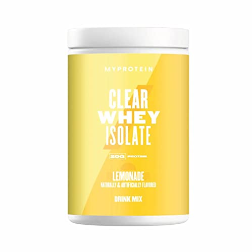 Myprotein® - Clear Whey Isolate - Whey Protein Powder - Naturally Flavored Drink Mix Myprotein uk supplements