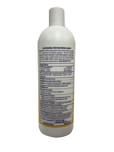 Kool N Fit Pain Relief Product (16oz) - Foot, Lower Back Pain Relief, Knee Pain Relief & More, Quickly Absorbed, Non-Greasy, Non-Staining, All Natural WINTER PLUM uk supplements