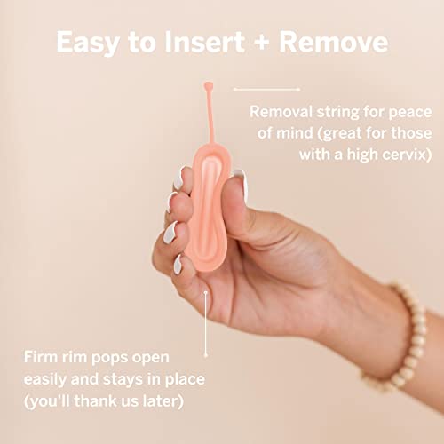 Pixie Cup 2 Menstrual Discs - Most Comfortable Reusable Period Discs - Removable Stem Pixie Cup uk supplements