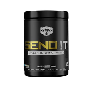 UXO Send IT Preworkout (Blue Hawaiian Flavor) UXO Supplements uk supplements