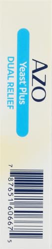 AZO Yeast Plus Dual Relief Tablets, Yeast Infection and Vaginal Symptom Relief, Relieves Itching & Burning AZO uk supplements