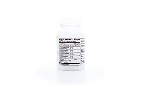 Amazon Basics Probiotic 5 Billion CFU, 8 Probiotic strains with 60 mg Prebiotic Blend Solimo uk supplements