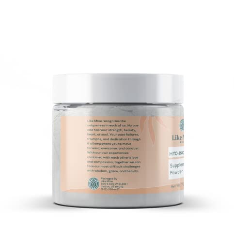 Like Mine Myo-Inositol (7 oz) Vitamin B8, Pure Single Ingredient with No Fillers, Additives Like Mine uk supplements
