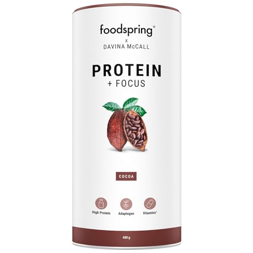 foodspring x Davina McCall – Focus Protein Powder Shake for Your Daily Protein, Vitamin & Mineral Needs foodspring uk supplements