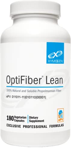 XYMOGEN OptiFiber Lean Fiber Supplement - 100% Natural and Soluble Propolmannan Fiber XYMOGEN uk supplements